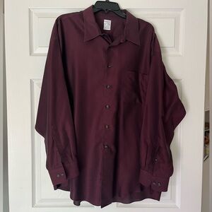Pronto Uomo Burgundy Dress Shirt